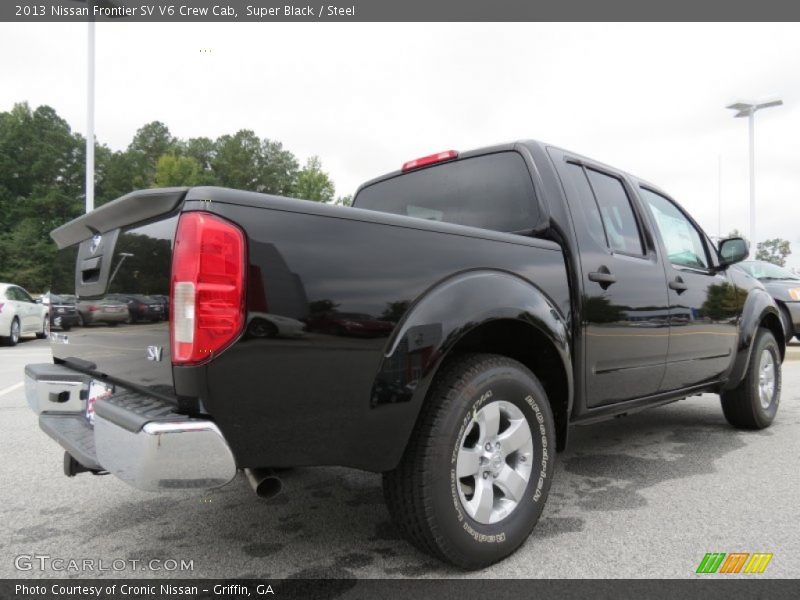 Super Black / Steel 2013 Nissan Frontier SV V6 Crew Cab