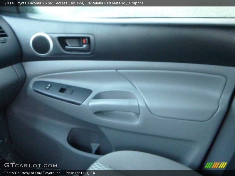 Barcelona Red Metallic / Graphite 2014 Toyota Tacoma V6 SR5 Access Cab 4x4