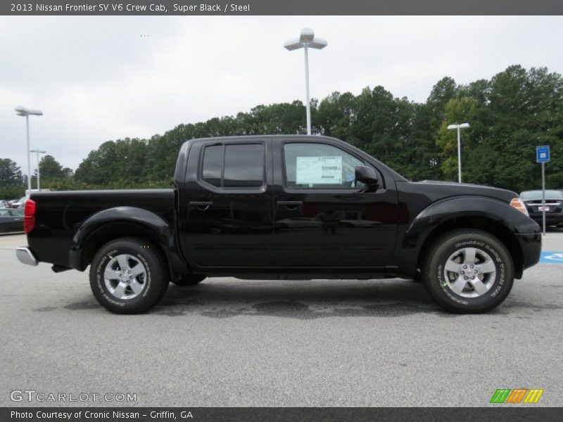 Super Black / Steel 2013 Nissan Frontier SV V6 Crew Cab