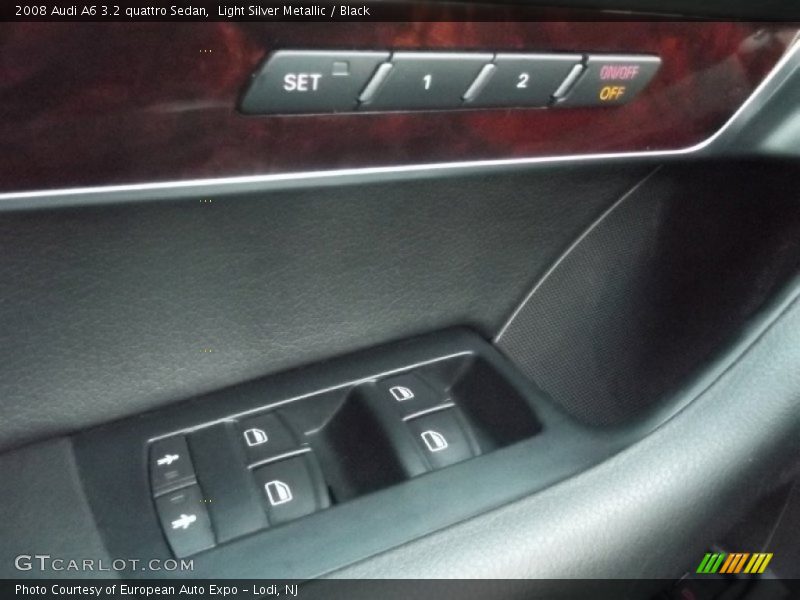 Light Silver Metallic / Black 2008 Audi A6 3.2 quattro Sedan