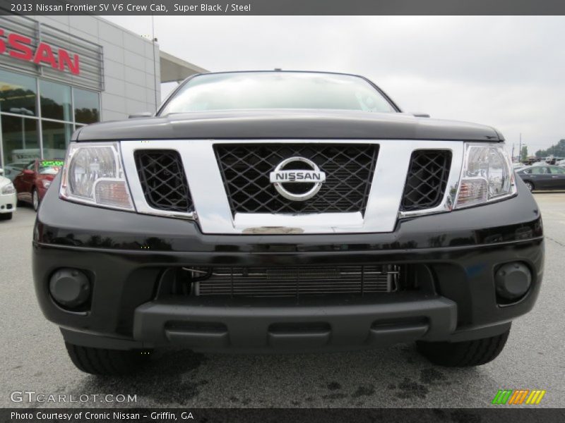 Super Black / Steel 2013 Nissan Frontier SV V6 Crew Cab