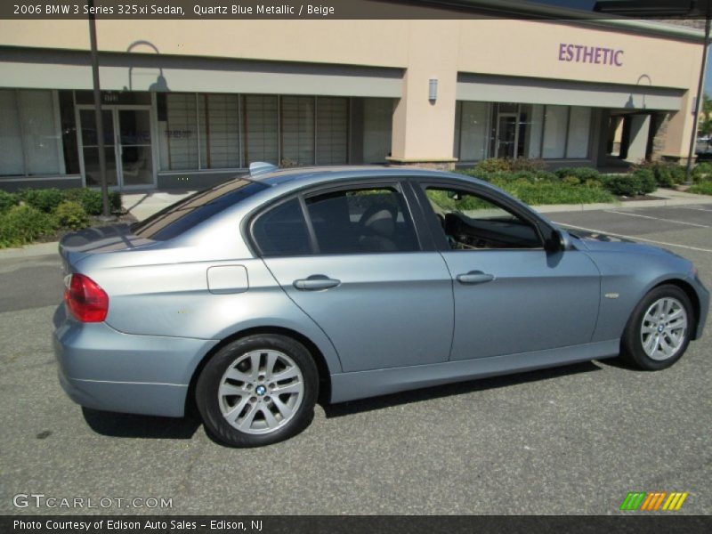 Quartz Blue Metallic / Beige 2006 BMW 3 Series 325xi Sedan