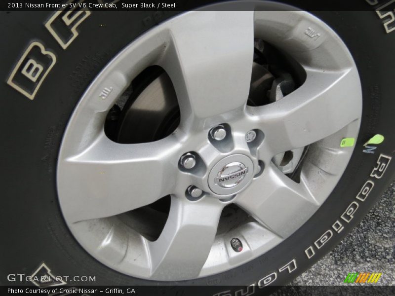 Super Black / Steel 2013 Nissan Frontier SV V6 Crew Cab