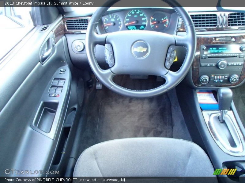 Summit White / Ebony 2013 Chevrolet Impala LT