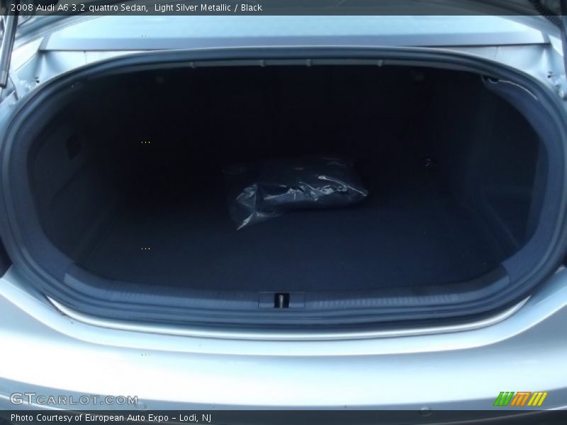 Light Silver Metallic / Black 2008 Audi A6 3.2 quattro Sedan