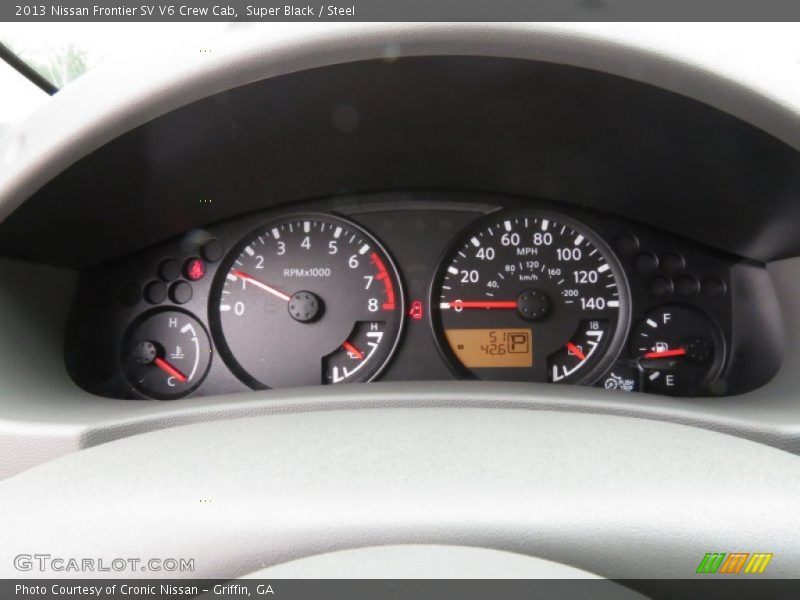 Super Black / Steel 2013 Nissan Frontier SV V6 Crew Cab