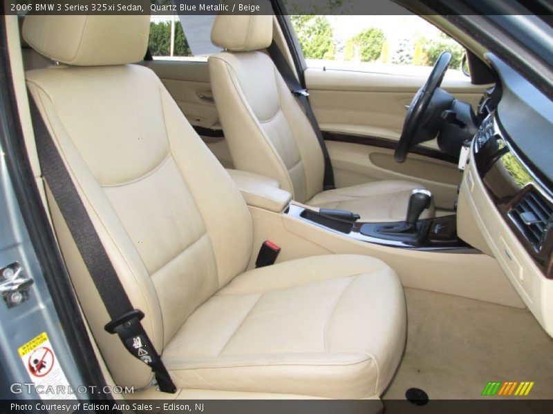 Quartz Blue Metallic / Beige 2006 BMW 3 Series 325xi Sedan