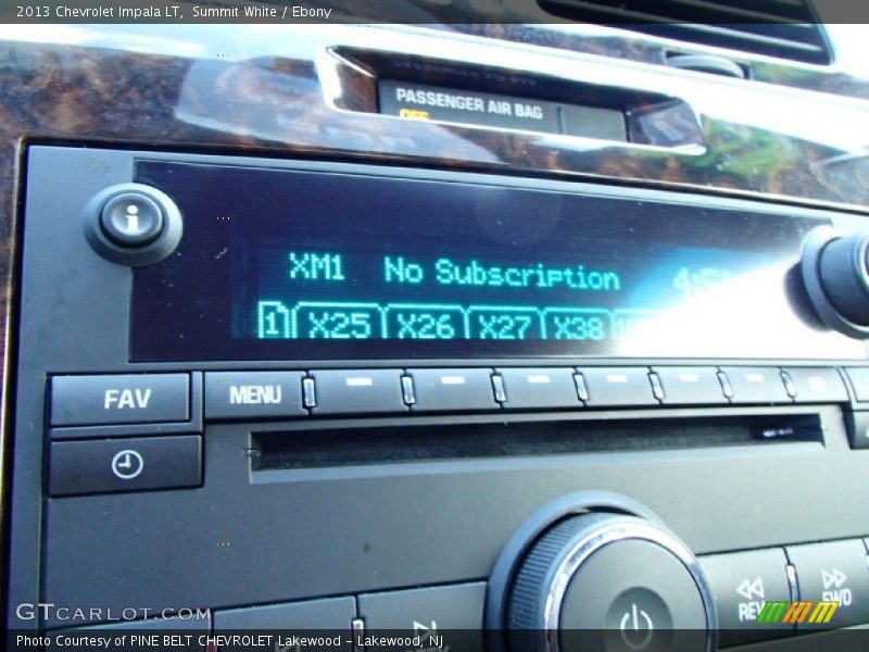 Summit White / Ebony 2013 Chevrolet Impala LT