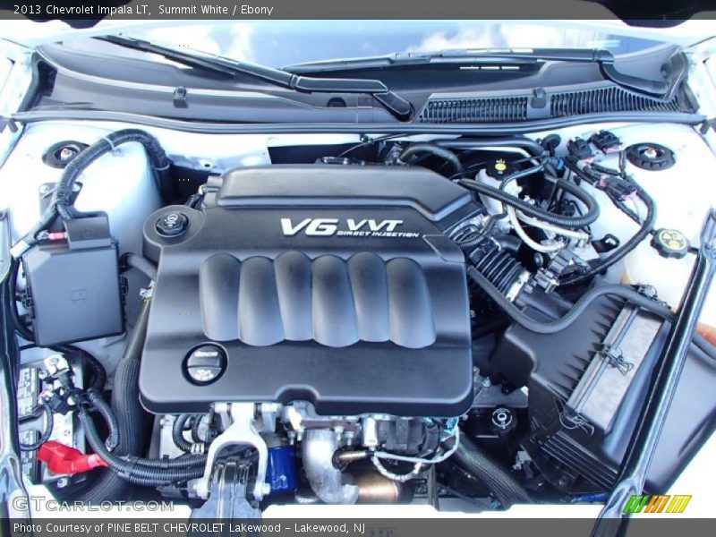 Summit White / Ebony 2013 Chevrolet Impala LT