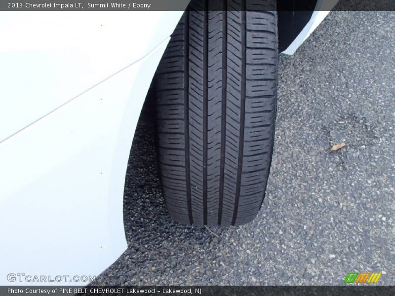 Summit White / Ebony 2013 Chevrolet Impala LT