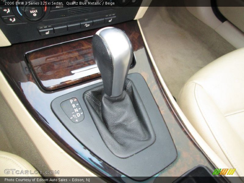 Quartz Blue Metallic / Beige 2006 BMW 3 Series 325xi Sedan