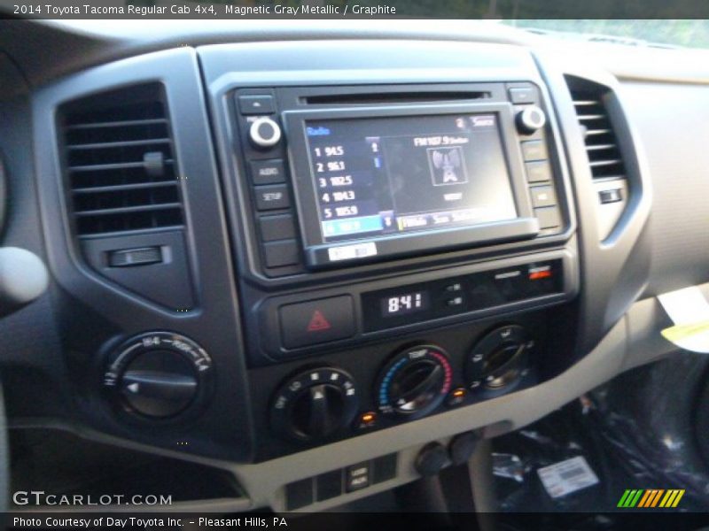 Controls of 2014 Tacoma Regular Cab 4x4