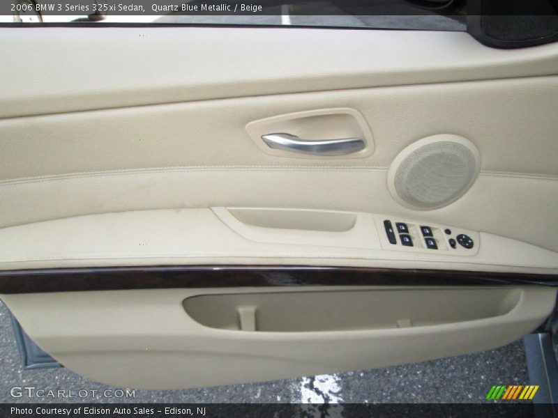 Quartz Blue Metallic / Beige 2006 BMW 3 Series 325xi Sedan