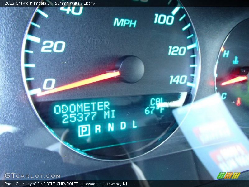 Summit White / Ebony 2013 Chevrolet Impala LT