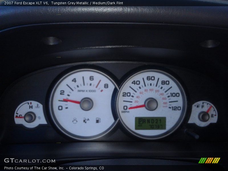Tungsten Grey Metallic / Medium/Dark Flint 2007 Ford Escape XLT V6