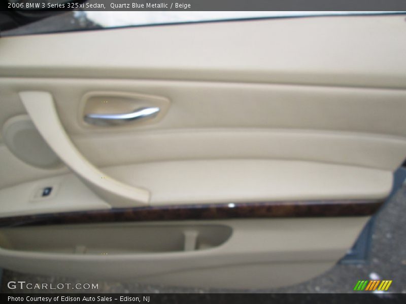 Quartz Blue Metallic / Beige 2006 BMW 3 Series 325xi Sedan