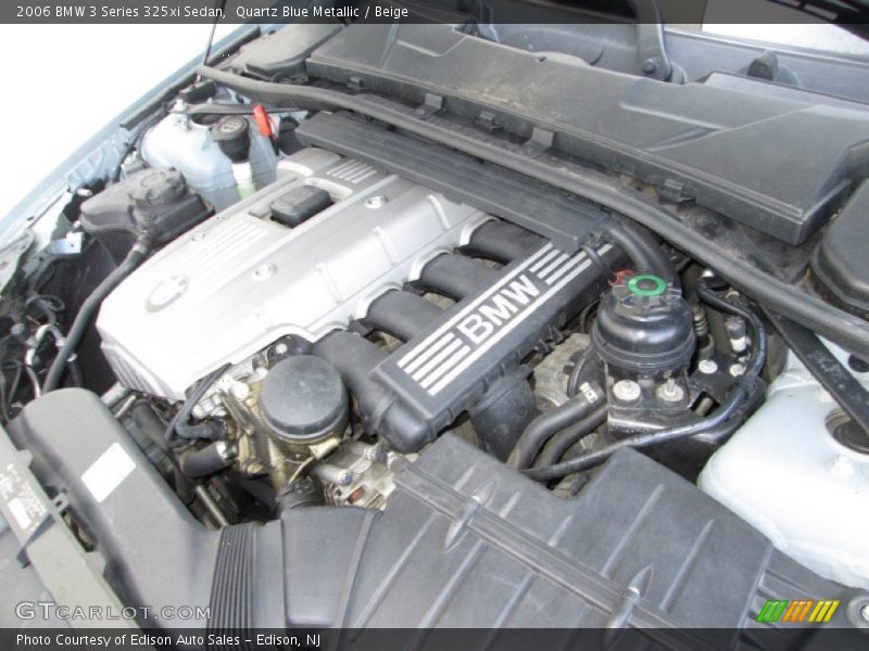 Quartz Blue Metallic / Beige 2006 BMW 3 Series 325xi Sedan