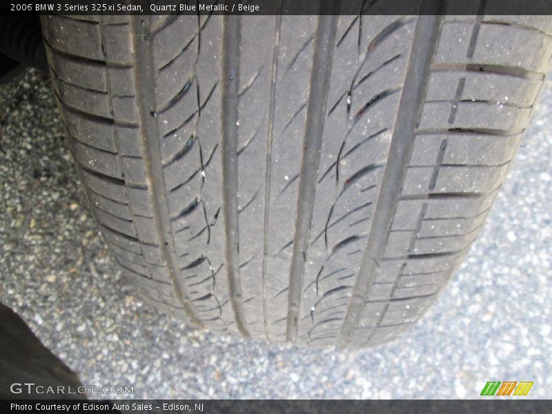Quartz Blue Metallic / Beige 2006 BMW 3 Series 325xi Sedan