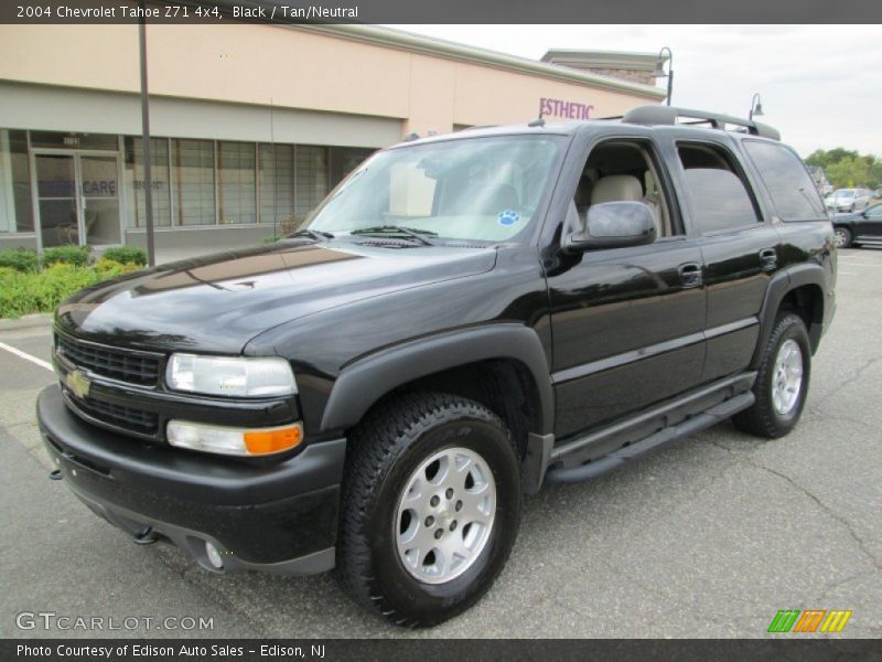 Black / Tan/Neutral 2004 Chevrolet Tahoe Z71 4x4