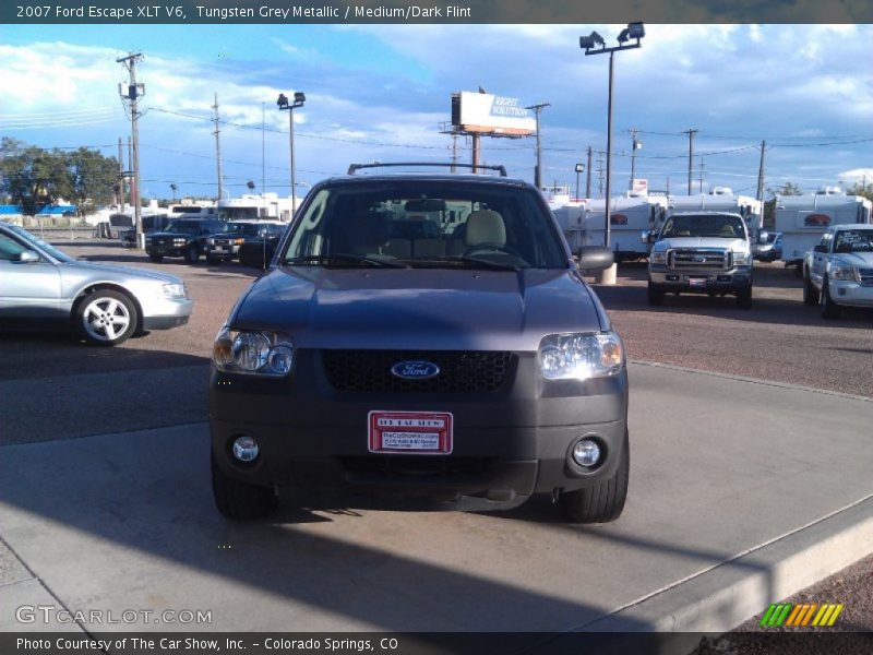 Tungsten Grey Metallic / Medium/Dark Flint 2007 Ford Escape XLT V6