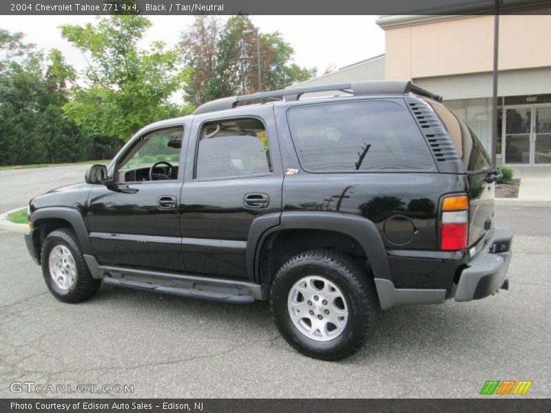 Black / Tan/Neutral 2004 Chevrolet Tahoe Z71 4x4