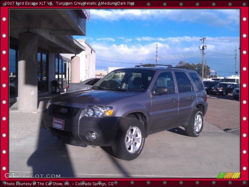 Tungsten Grey Metallic / Medium/Dark Flint 2007 Ford Escape XLT V6