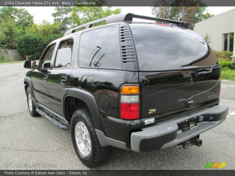 Black / Tan/Neutral 2004 Chevrolet Tahoe Z71 4x4