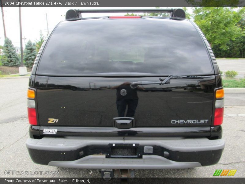 Black / Tan/Neutral 2004 Chevrolet Tahoe Z71 4x4