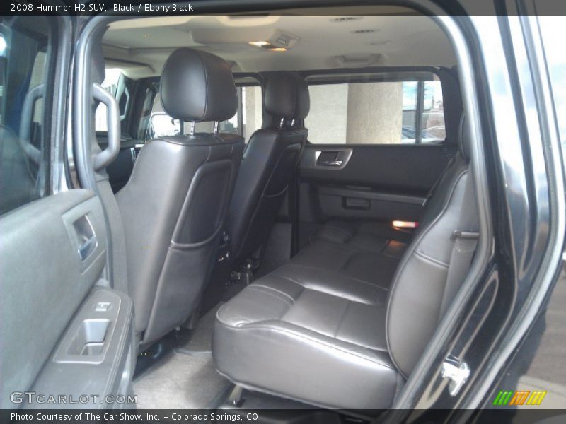 Black / Ebony Black 2008 Hummer H2 SUV