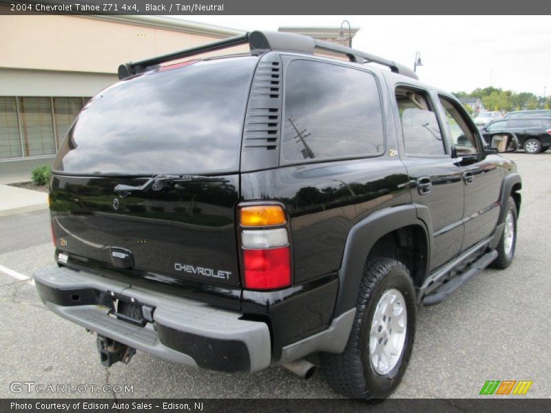 Black / Tan/Neutral 2004 Chevrolet Tahoe Z71 4x4