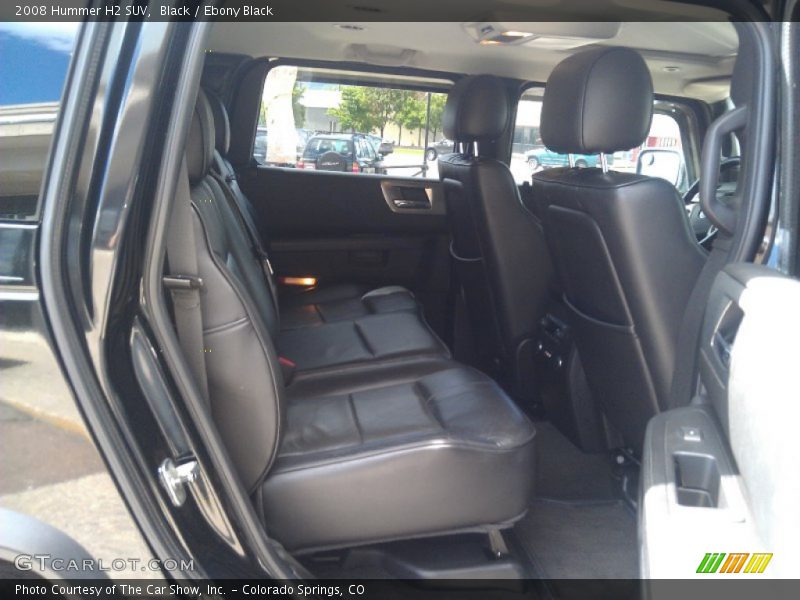 Black / Ebony Black 2008 Hummer H2 SUV