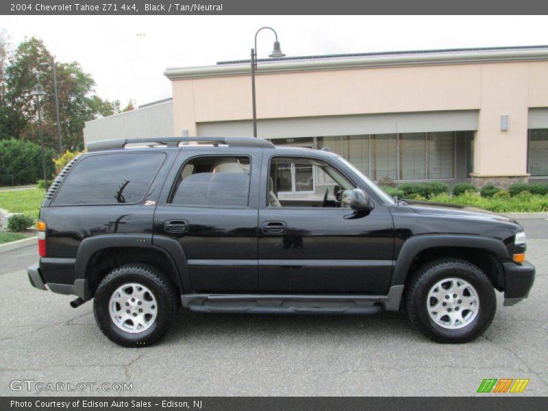 Black / Tan/Neutral 2004 Chevrolet Tahoe Z71 4x4