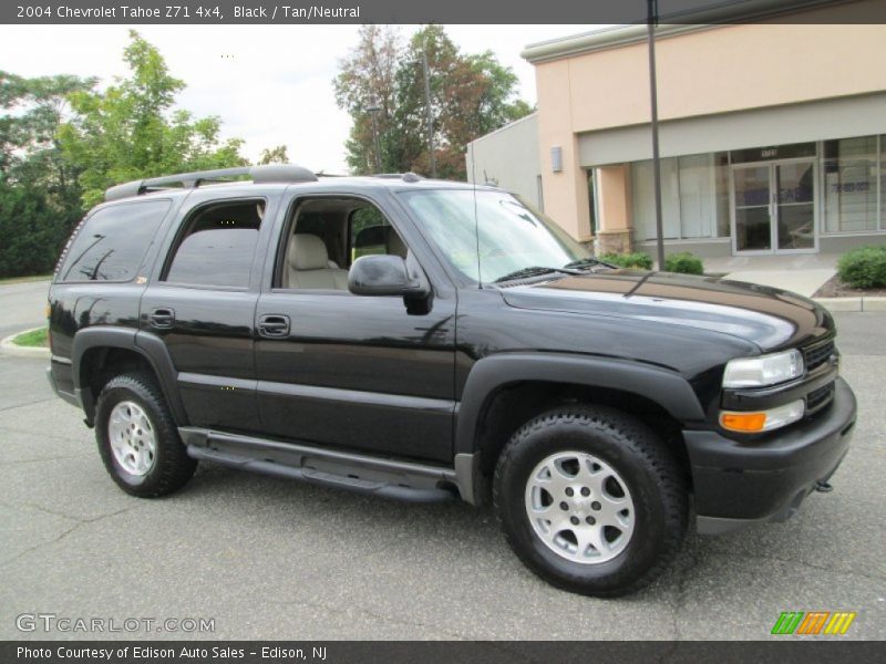 Black / Tan/Neutral 2004 Chevrolet Tahoe Z71 4x4