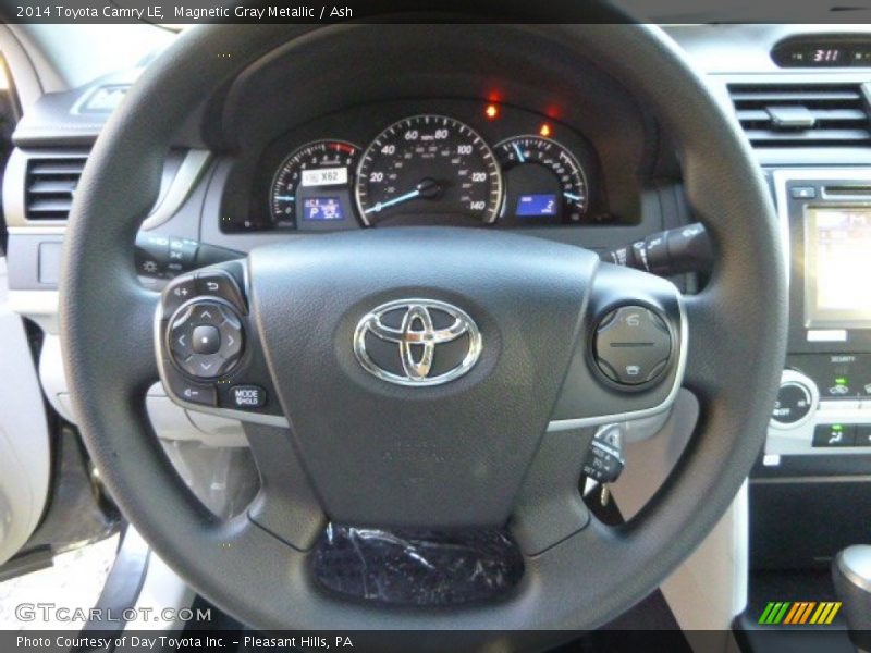 Magnetic Gray Metallic / Ash 2014 Toyota Camry LE