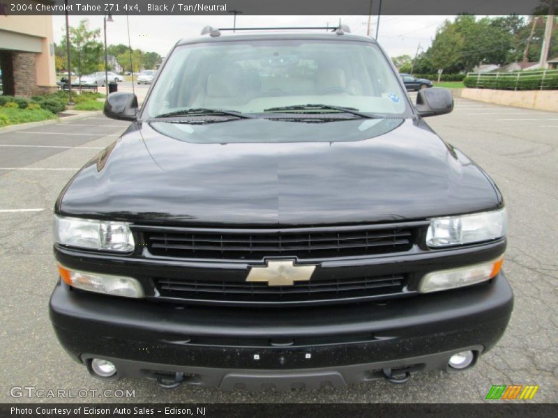 Black / Tan/Neutral 2004 Chevrolet Tahoe Z71 4x4