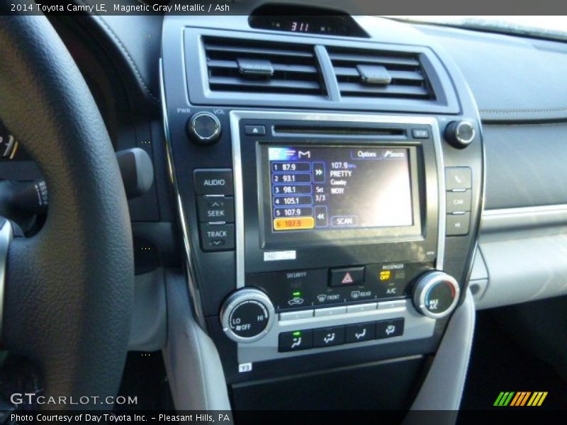 Magnetic Gray Metallic / Ash 2014 Toyota Camry LE
