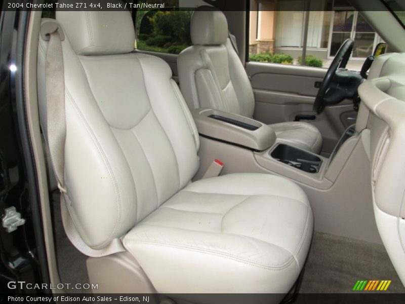 Black / Tan/Neutral 2004 Chevrolet Tahoe Z71 4x4