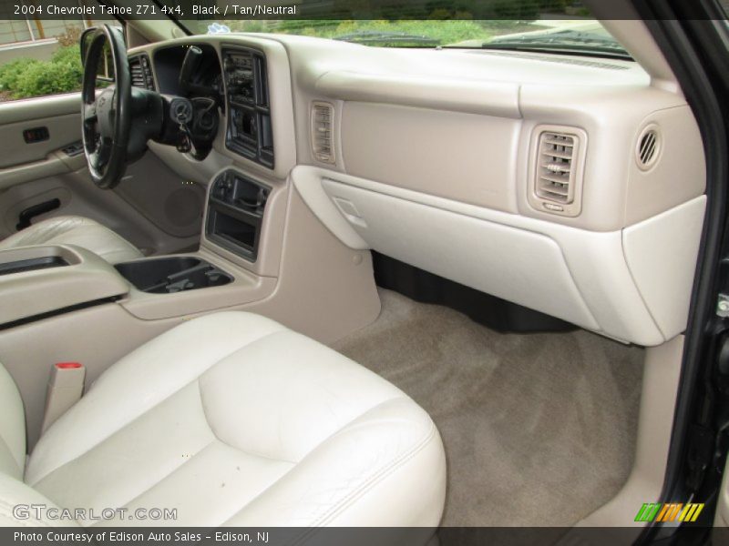 Black / Tan/Neutral 2004 Chevrolet Tahoe Z71 4x4