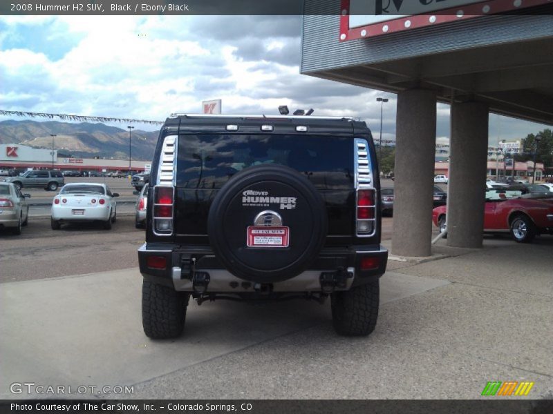 Black / Ebony Black 2008 Hummer H2 SUV