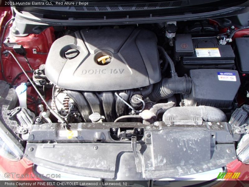 Red Allure / Beige 2011 Hyundai Elantra GLS