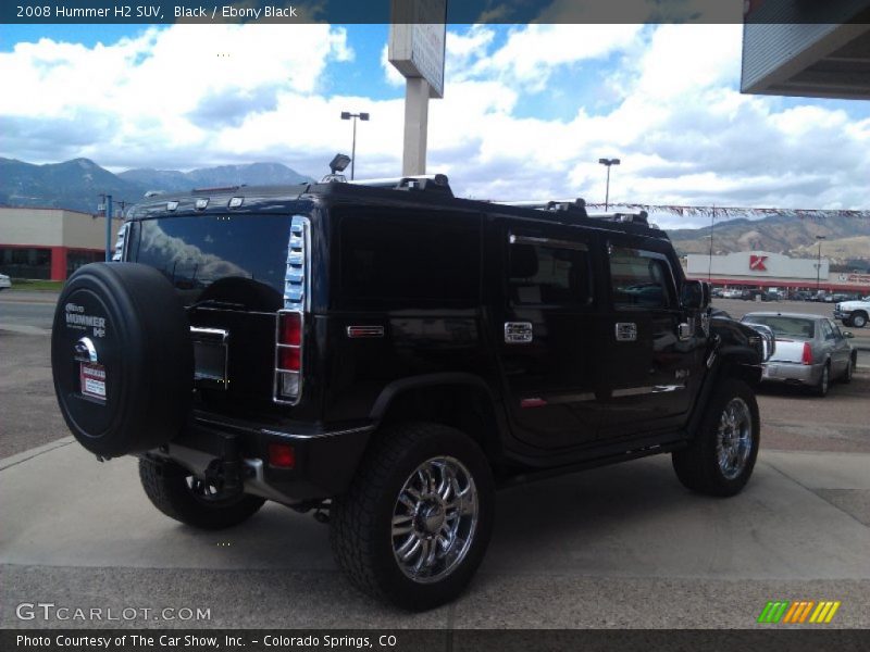 Black / Ebony Black 2008 Hummer H2 SUV