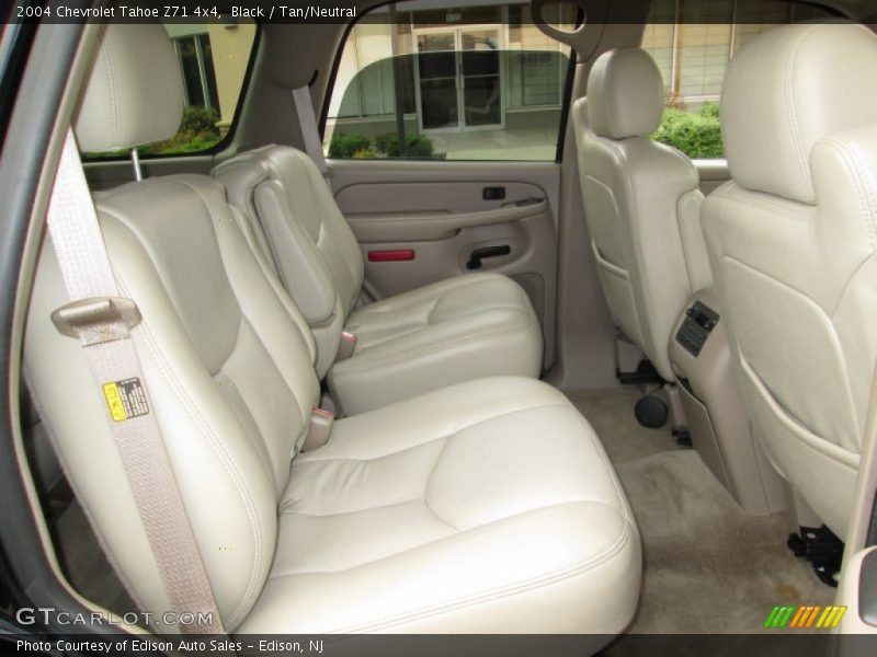 Black / Tan/Neutral 2004 Chevrolet Tahoe Z71 4x4