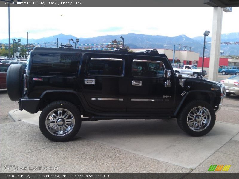 Black / Ebony Black 2008 Hummer H2 SUV