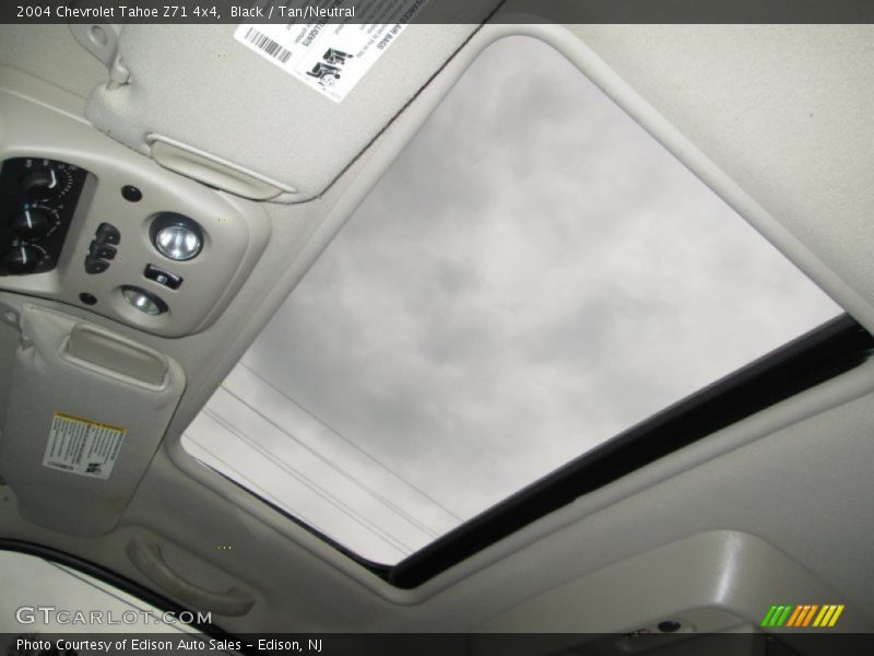 Black / Tan/Neutral 2004 Chevrolet Tahoe Z71 4x4