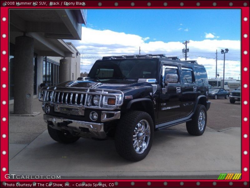 Black / Ebony Black 2008 Hummer H2 SUV