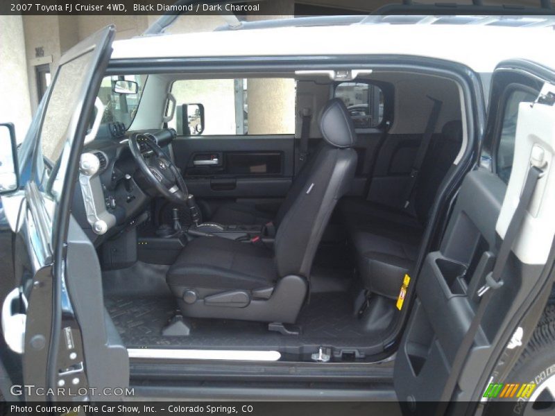 Black Diamond / Dark Charcoal 2007 Toyota FJ Cruiser 4WD