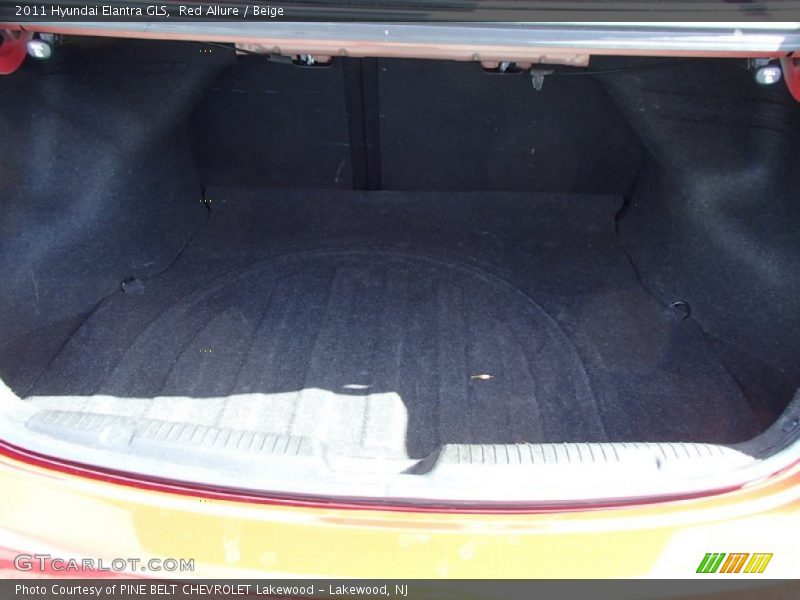 Red Allure / Beige 2011 Hyundai Elantra GLS