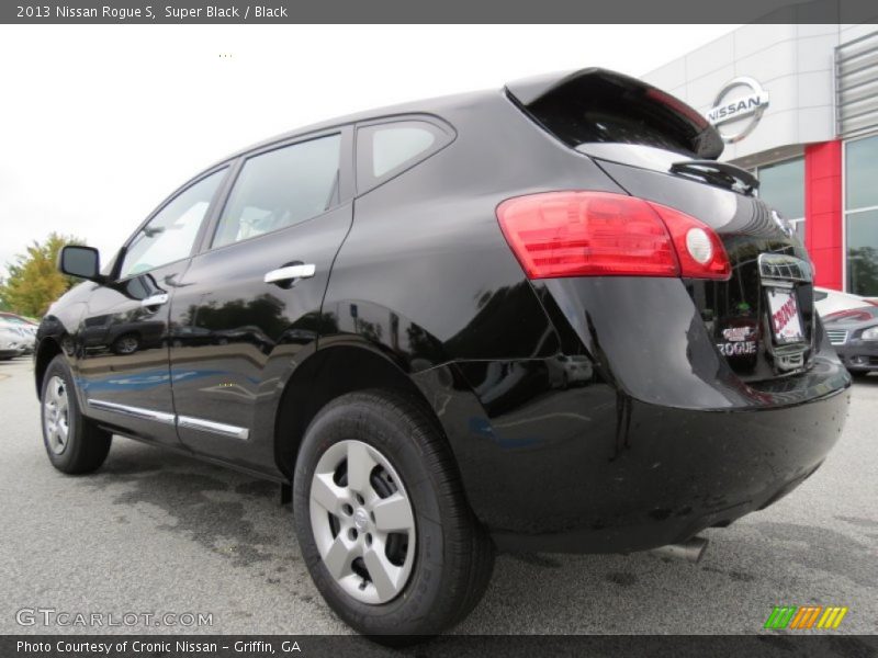 Super Black / Black 2013 Nissan Rogue S