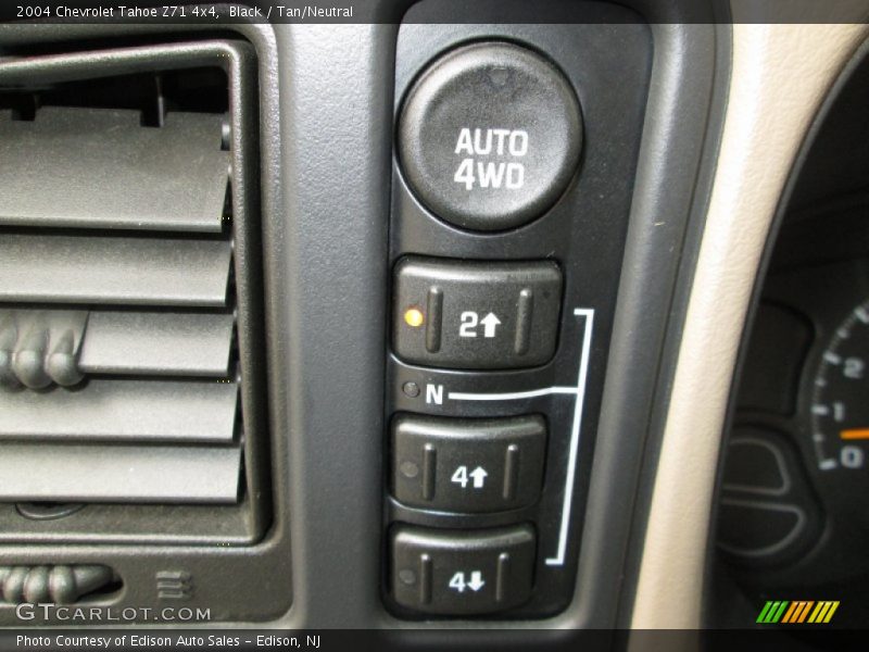 Black / Tan/Neutral 2004 Chevrolet Tahoe Z71 4x4