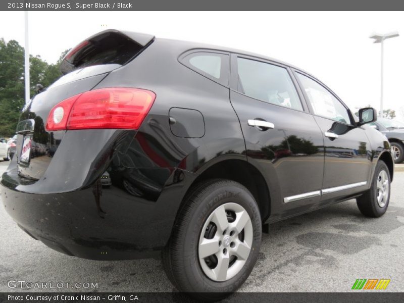 Super Black / Black 2013 Nissan Rogue S